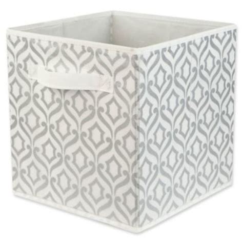 fabric storage bins silver metalic|Amazon.com .